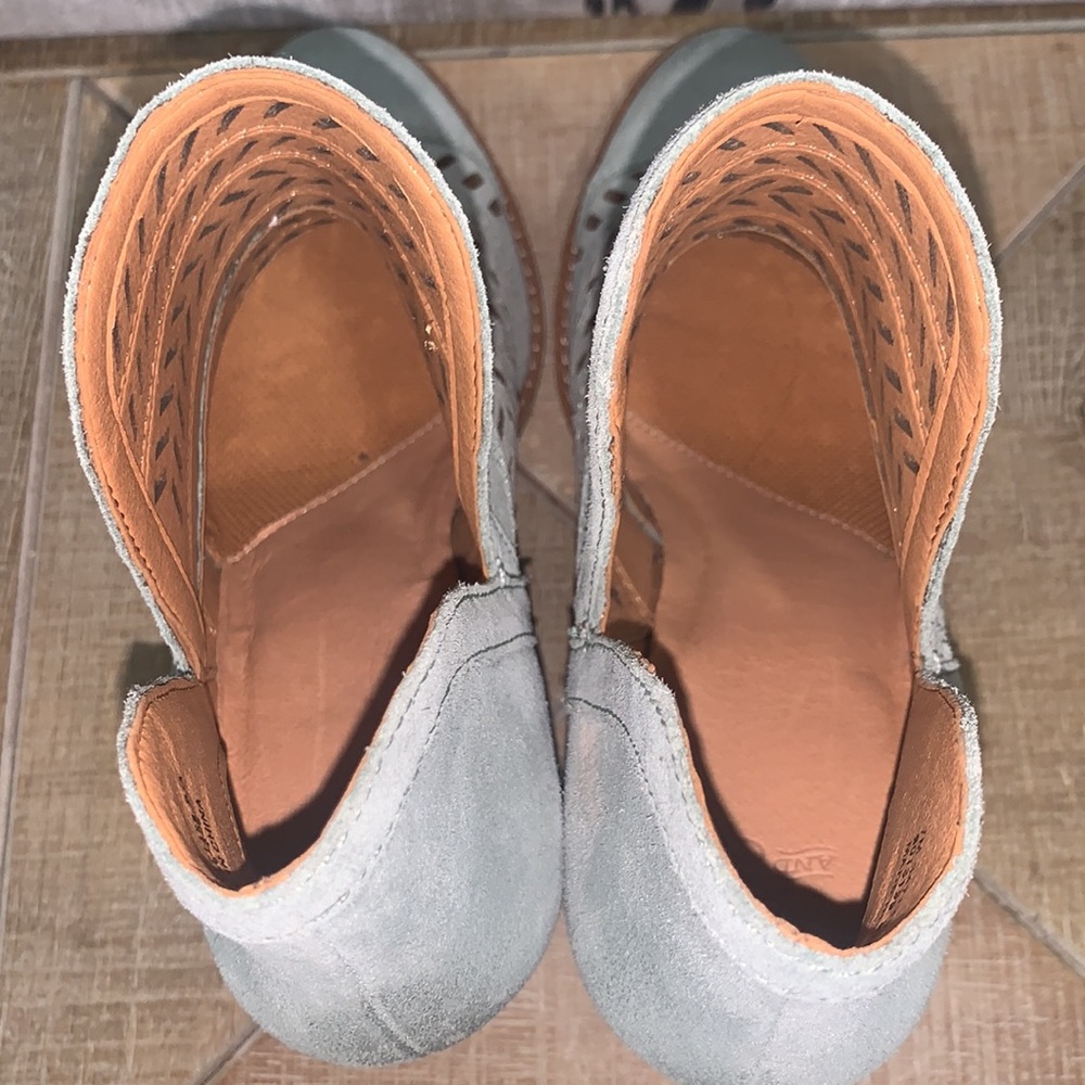 Frye Allister Leather Bootie Pale Jade 7 - Picture 16 of 16